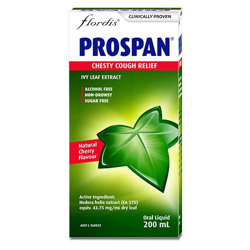 SFI Health Prospan Chesty Cough Relief Cherry Flavour Oral Liquid 200ml